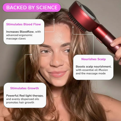 LumiHair 3-in-1 Therapy Brush