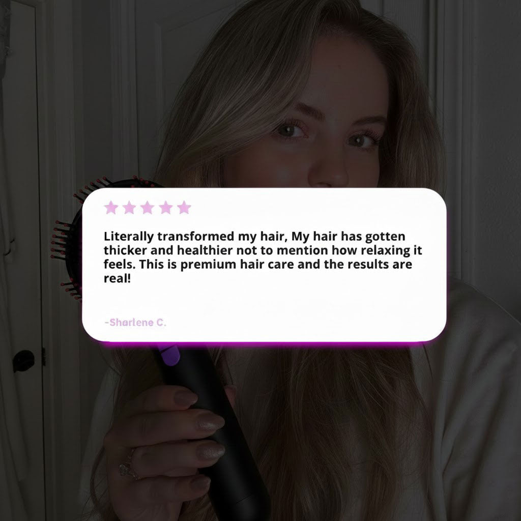 LumiHair 3-in-1 Therapy Brush